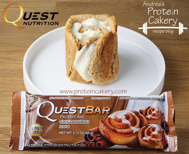 Protein Cakery Quest Bar Cinnamon Cheesecake Roll Protein Cakery Quest Bar Cinnamon Cheesecake Roll