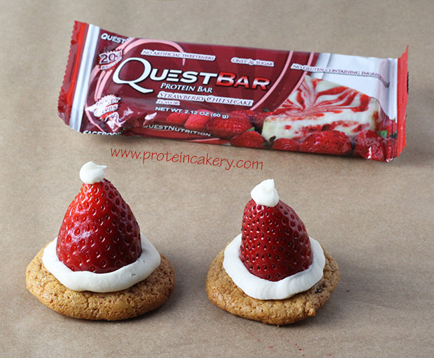 recipe a with whey bar  Quest  Bar  Cookies protein starts Strawberry strawberry from The recipe made