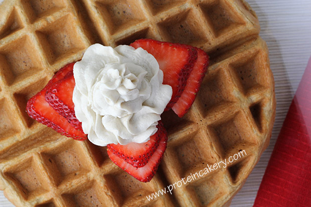 belgian-protein-waffle-whipped-cream