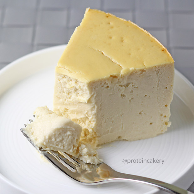 Protein Cheesecake - made with whey protein