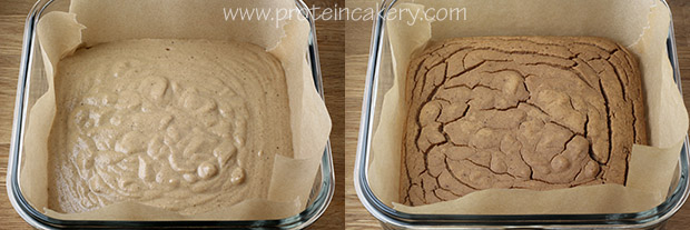 gingerbread-protein-cake-before-after