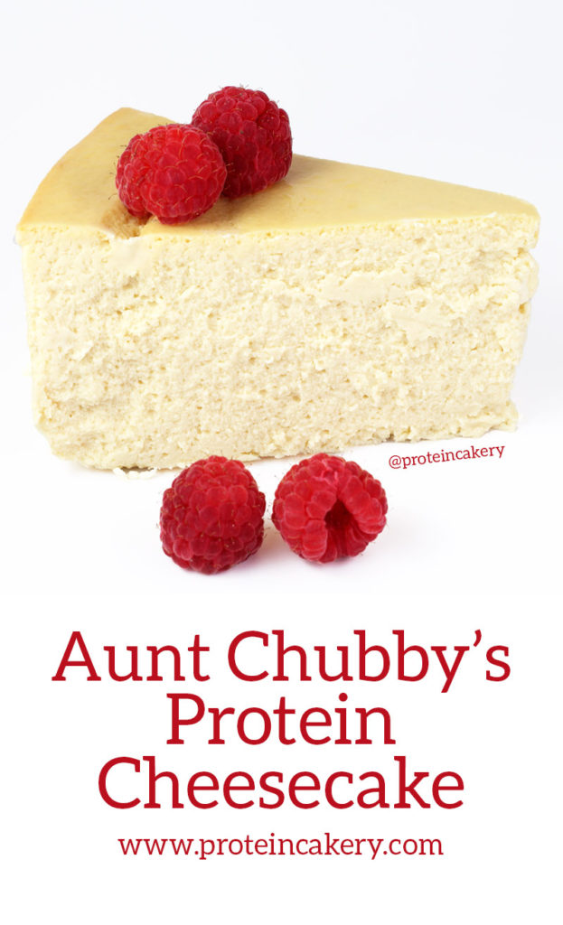 Aunt Chubby's Protein Cheesecake - Andréa's Protein Cakery