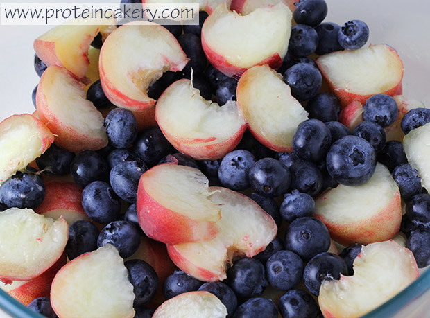 blueberry-peach-protein-cobbler-fruit