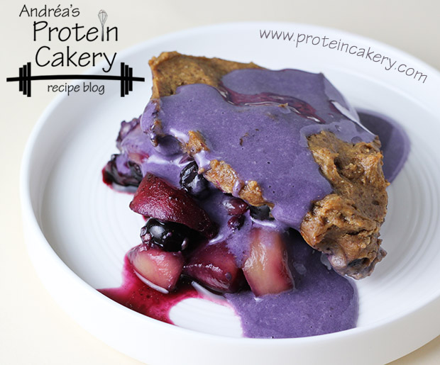 protein-cakery-blueberry-peach-protein-cobbler