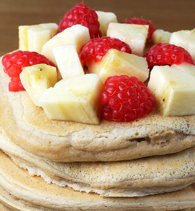 banana berry protein pancake recipe
