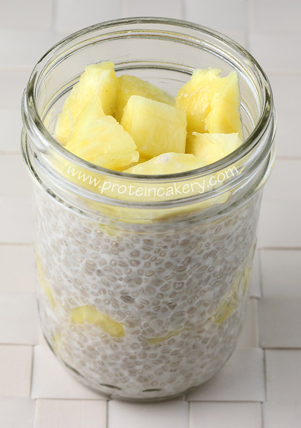 coconut-chia-protein-pudding-pineapple-jar