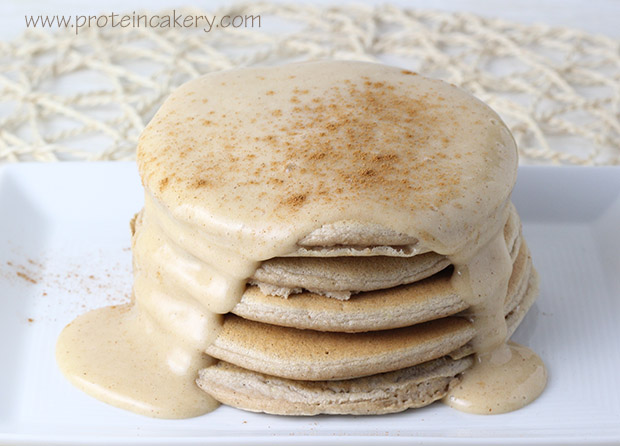 iced-cinnamon-protein-pancakes-easy