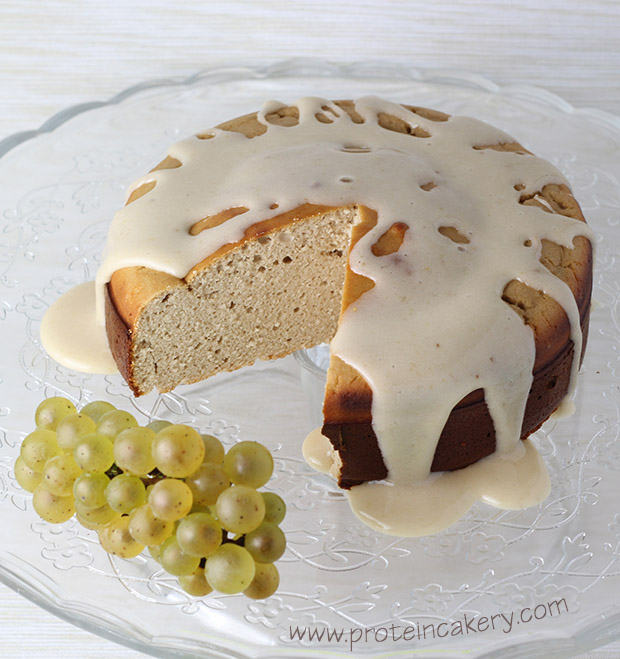 chardonnay-grape-protein-cake
