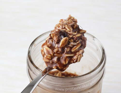 Chocolate Coconut Overnight Protein Oats