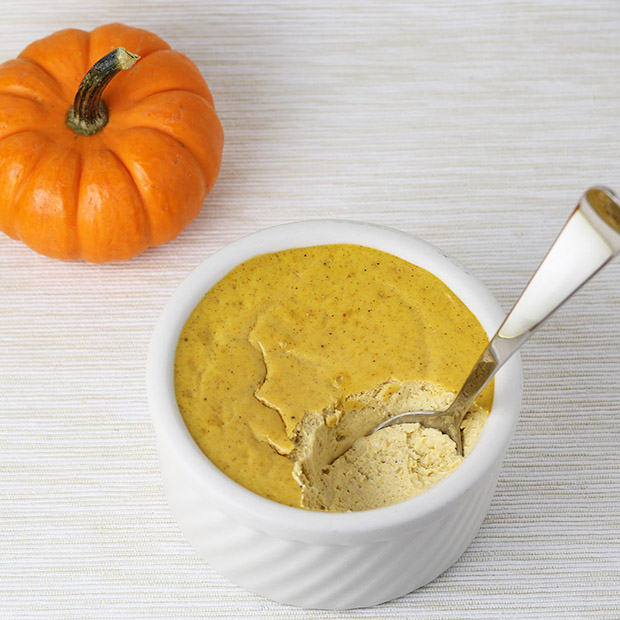 Pumpkin Protein Cheesecake for one