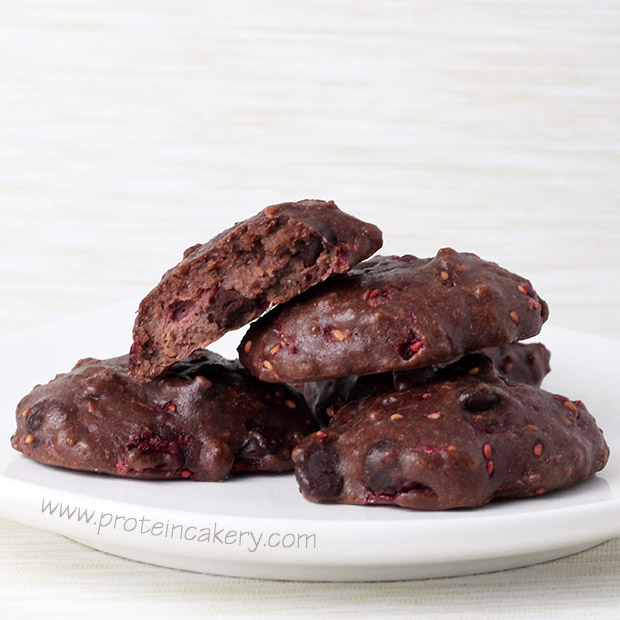 protein-cakery-chocolate-raspberry-chip-protein-cookies-gluten-free
