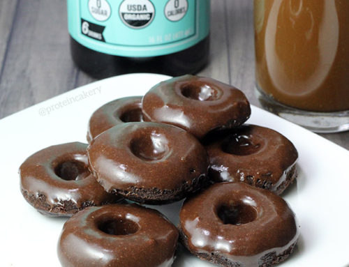 Iced Mocha Protein Donuts