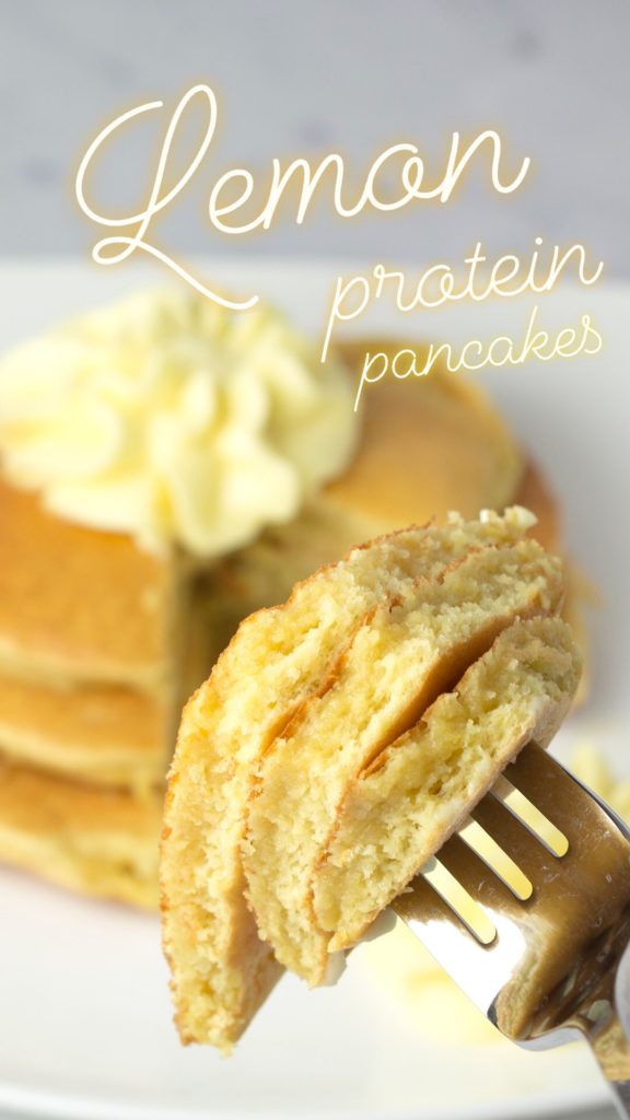lemon protein pancakes