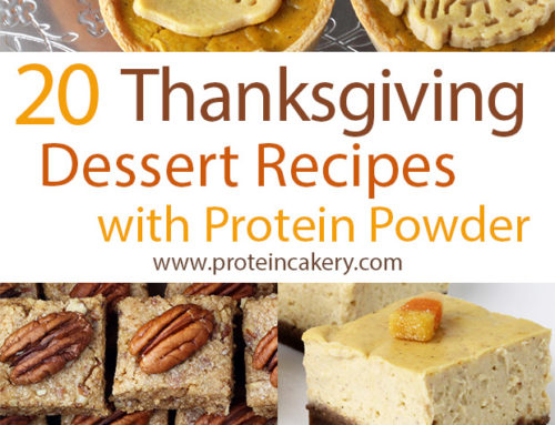 20 Thanksgiving Dessert Recipes with Protein Powder
