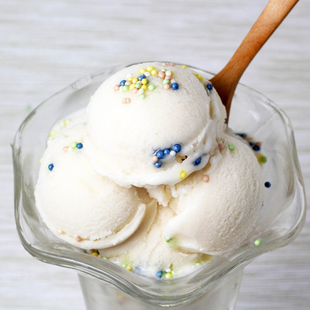High Protein Frozen Yogurt Recipe (w/ Ice Cream Maker)