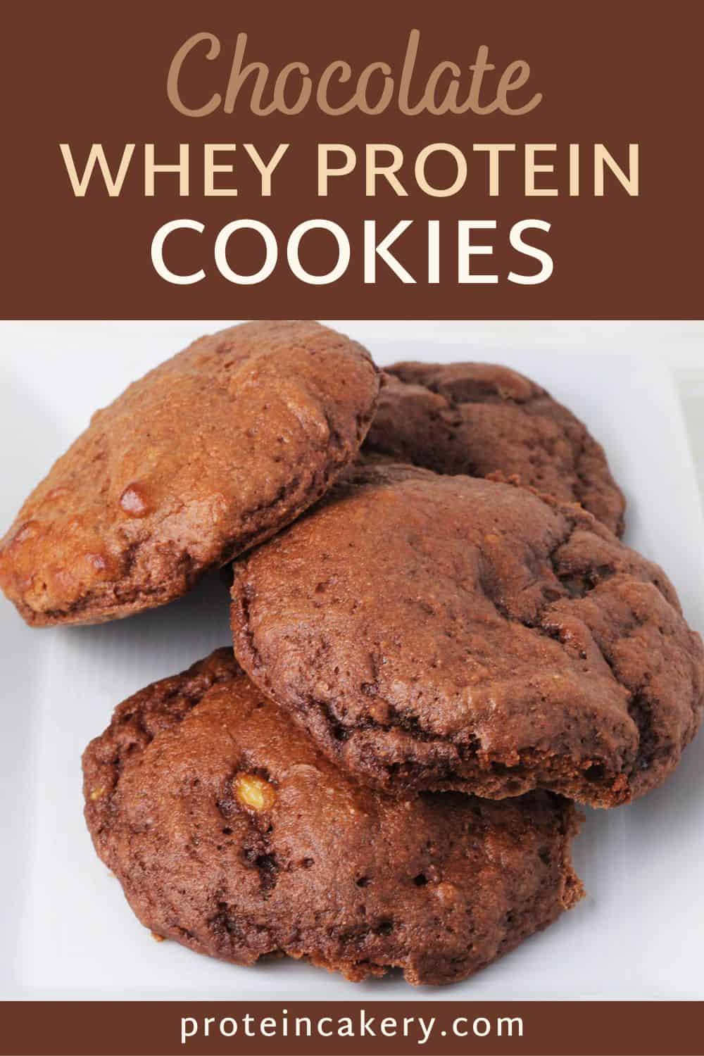 Chocolate Whey Protein Cookies