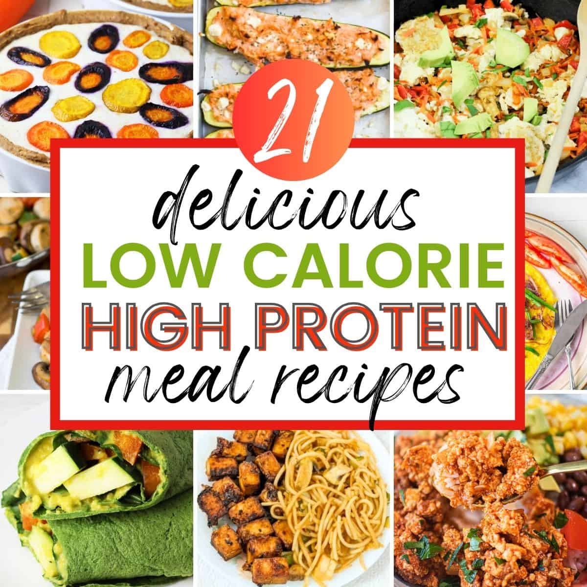 21 Low Calorie, High Protein Meals (Easy Recipes) - proteincakery.com