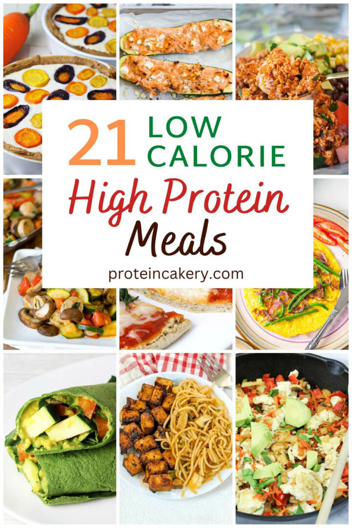 50+ High Protein Low Calorie Meals (Lunch & Dinner Recipes