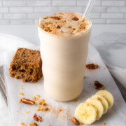banana bread protein shake.